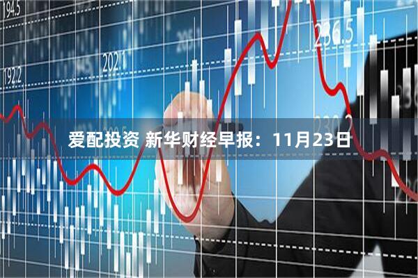 爱配投资 新华财经早报：11月23日